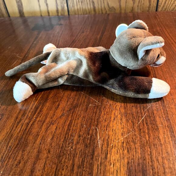 Ty Original Beanie Baby Pounce 1997 Aug 28 cat kitty retired - Picture 6 of 9
